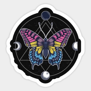 Pansexual Butterfly Sticker